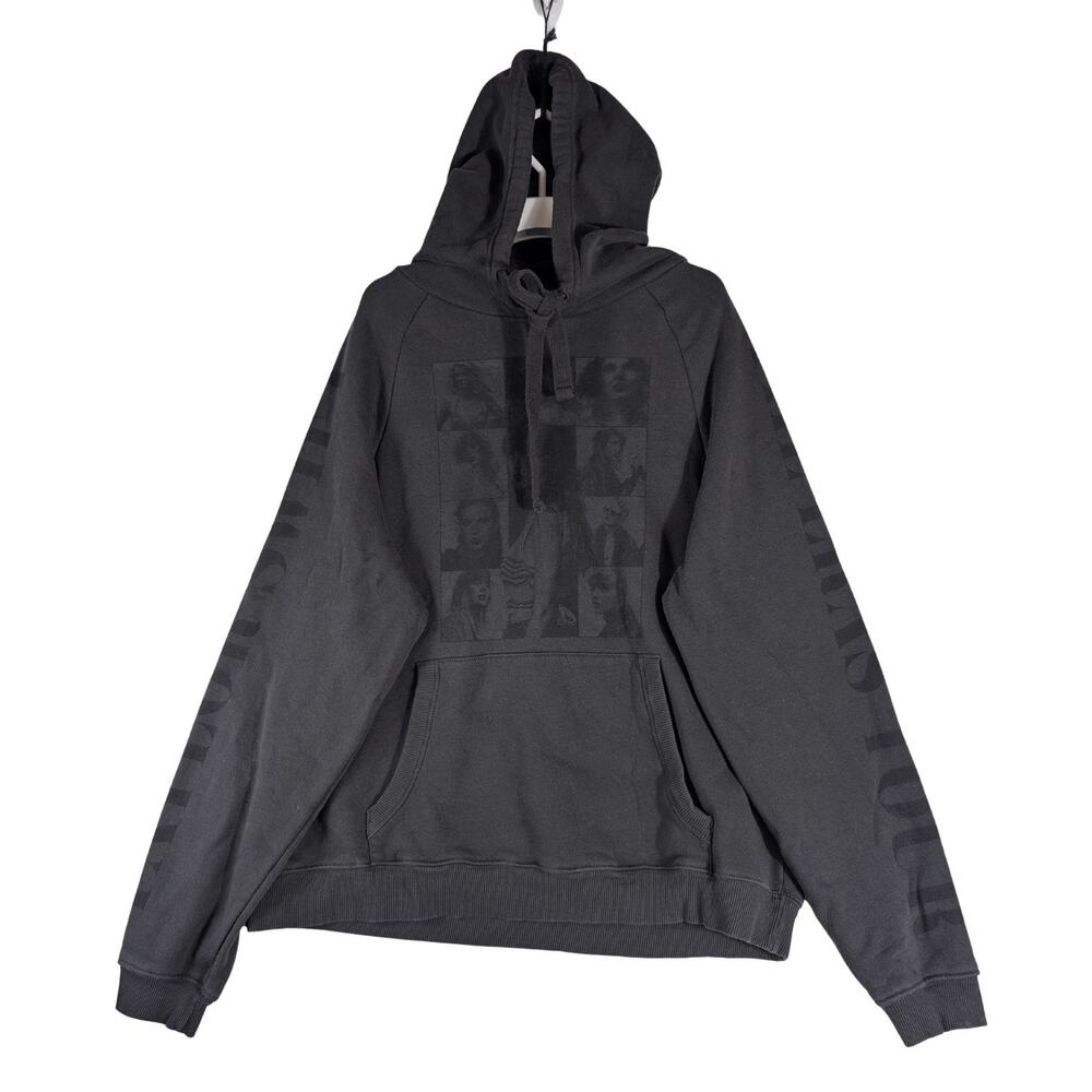 Taylor Swift Eras Tour Official Merch Grey Sweatshirt 2024 Hoodie Women’s Size M